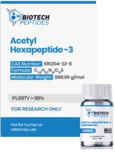 Acetyl Hexapeptide-3 (10 vials)
